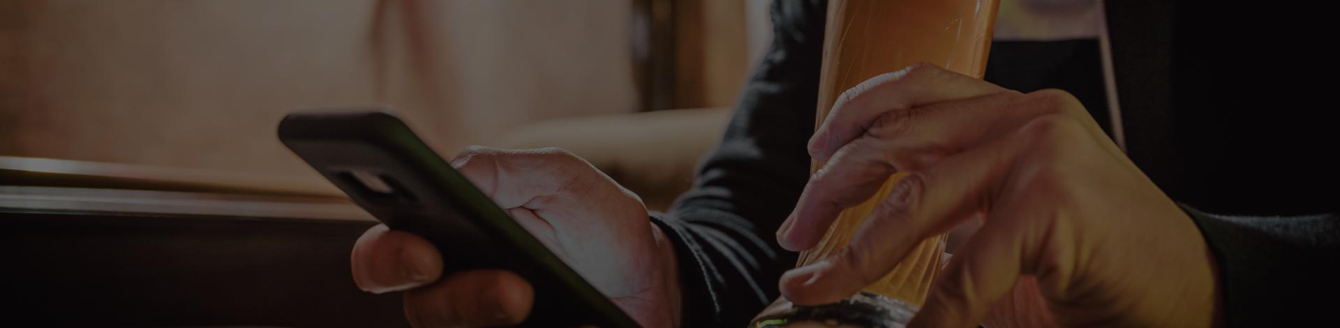 Save time by ordering your beer online for the best value and convenience-ipad